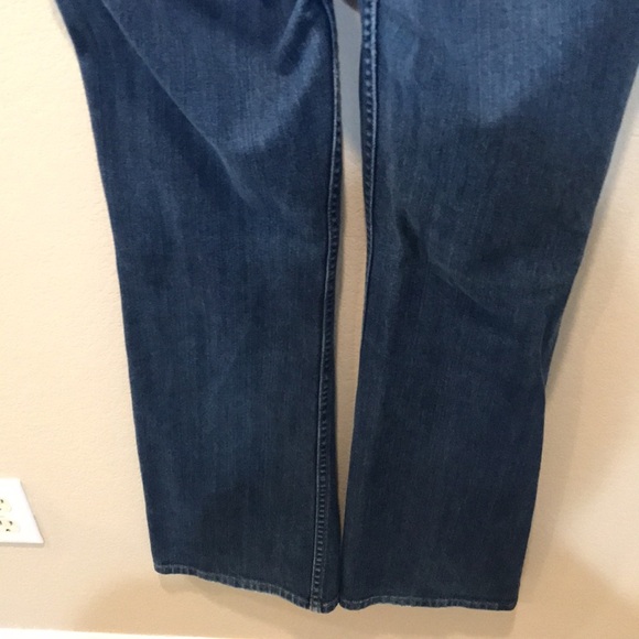 Levi's Signature Low Slim Bootcut 5 Pocket Medium Wash Denim Jeans-Size 11 - Picture 5 of 11